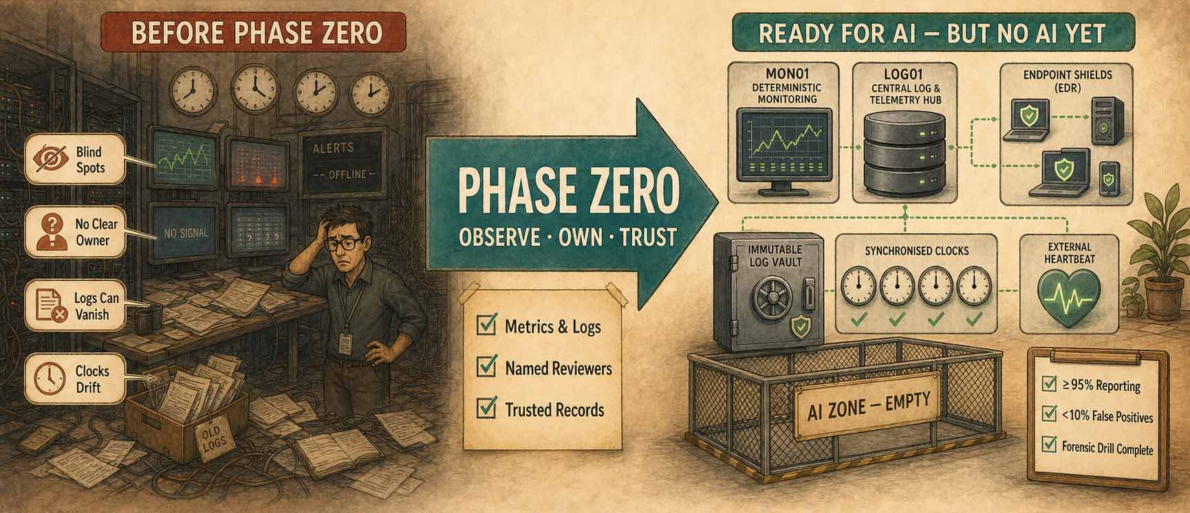 From Ageing Servers to On-Prem AI: A Mid-Sized Rebuild Part 2: Phase Zero Has No AI in It